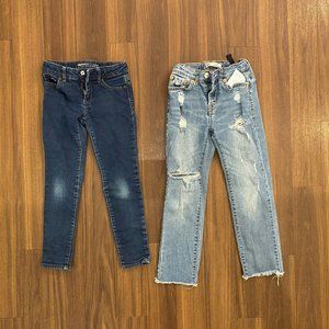 Bundle of size 7 girls jeans